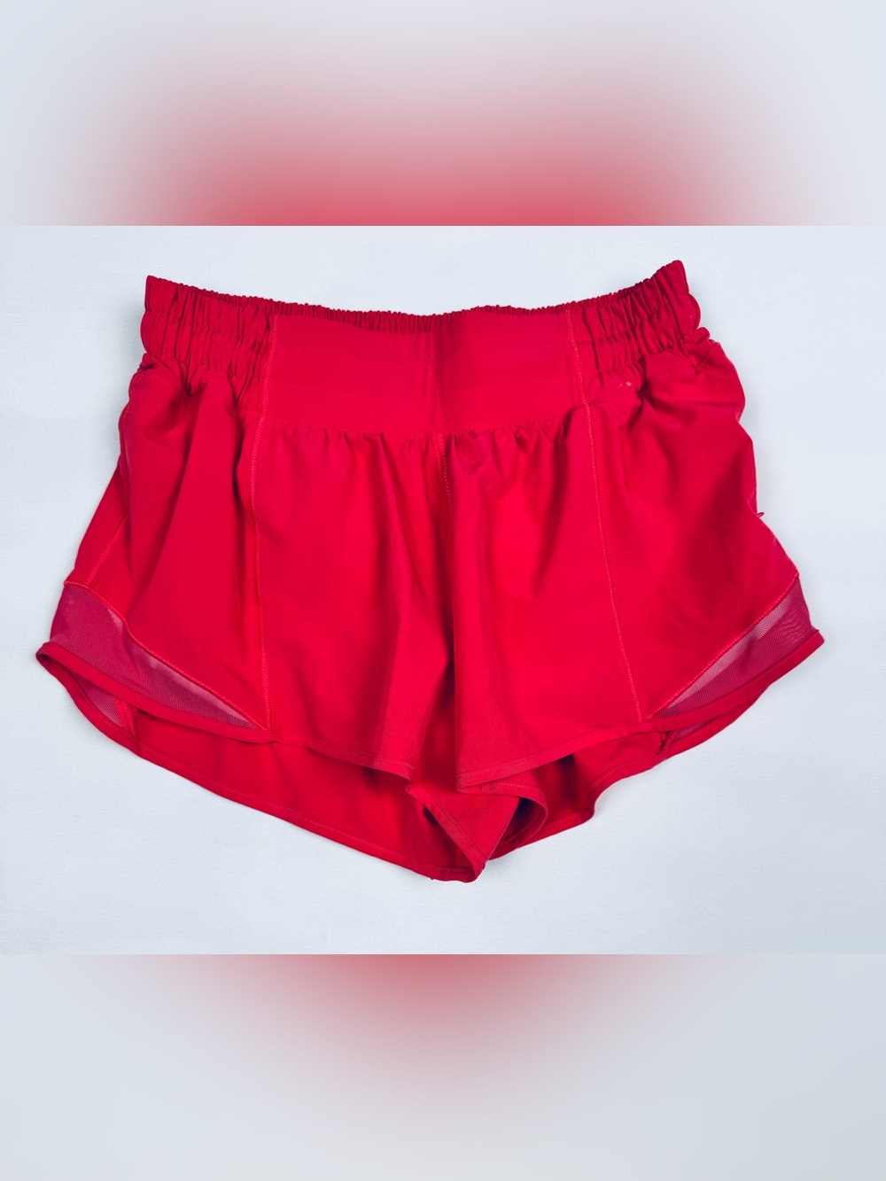 Lululemon Hotty Hot Low-Rise Lined Short 2.5" Glaze Pink Women’s 4 Retail $68